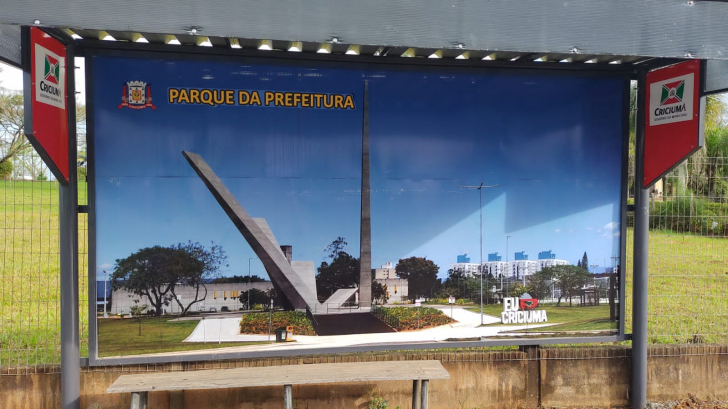 Prefeitura altera nome do Parque Altair Guidi para Parque da Prefeitura em peça publicitária