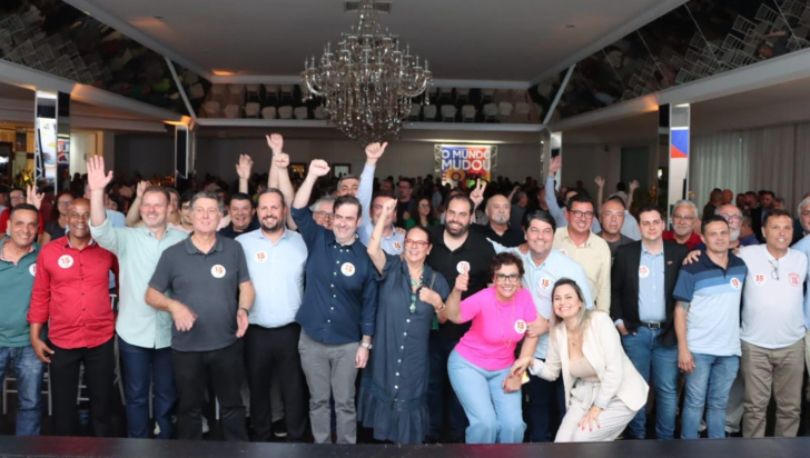 Topázio Neto prestigia encontro do MDB na capital. Sigla deve filiar João Cobalchini em 2024