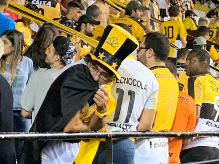 O torcedor já se conformou