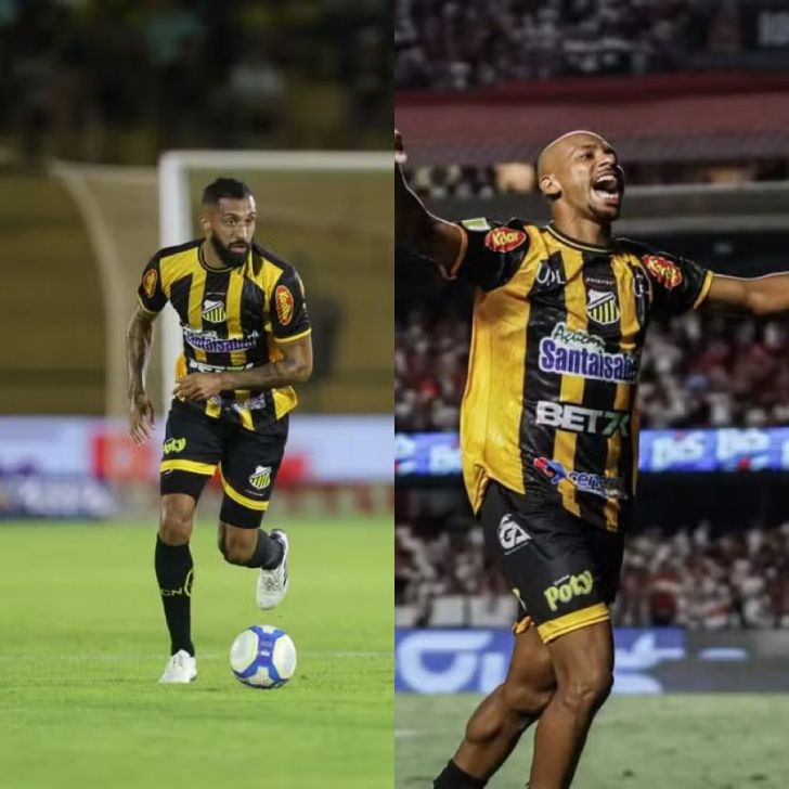 Criciúma aposta em dupla do Novorizontino: quem são César Martins e Waguininho