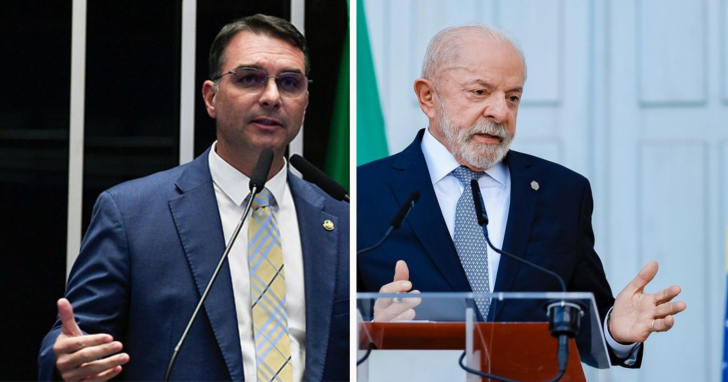 DataFolha: Flávio e Lula empatam com 50% dos votos válidos
