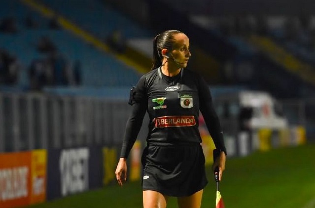 Elen Portal se despede oficialmente da arbitragem catarinense