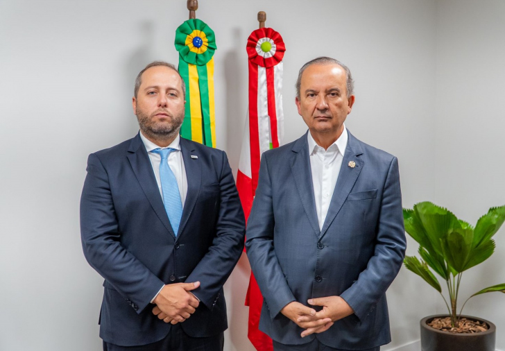 Jorginho e diretor da ANTT se reúnem em Brasília