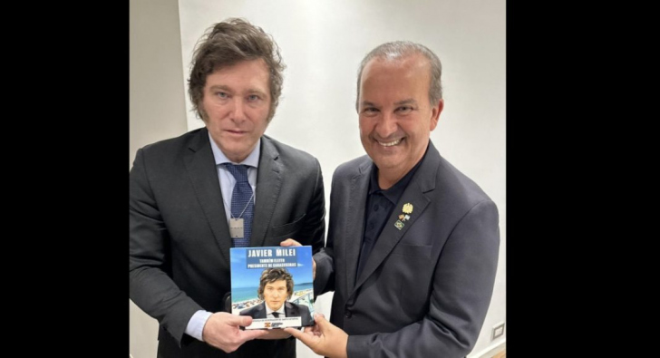 Jorginho deve receber Milei e Bolsonaro para um jantar no domingo (7)