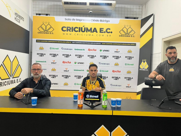 Serginho sobre o objetivo do Criciúma na Série A: “temos que olhar para cima”