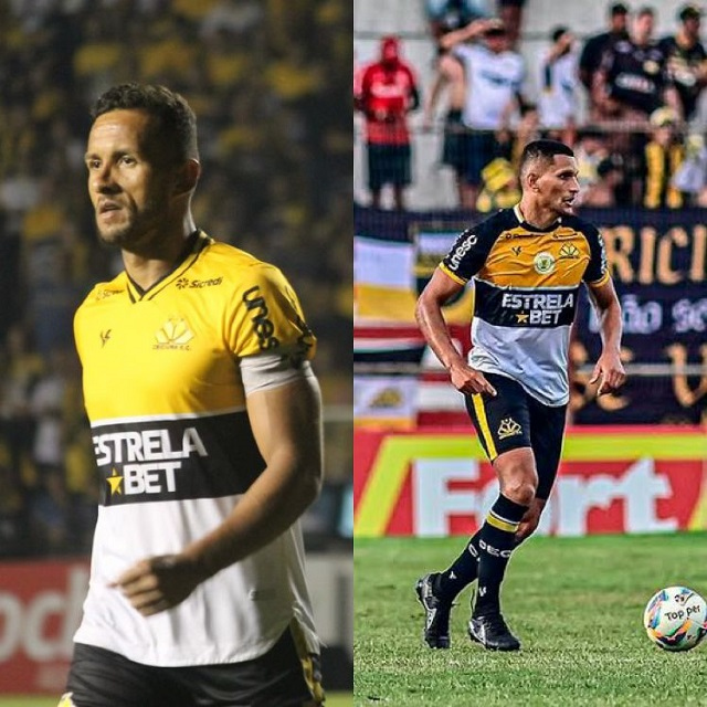 Rodrigo e Meritão entram em campo pendurados com dois amarelos contra o Cuiabá