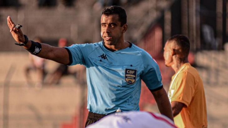 William Machado Steffen apita Criciúma x Caravaggio
