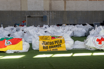 Notícia - “Juntos pelo Rio Grande do Sul” leva novo comboio de donativos ao estado vizinho