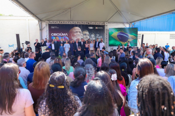 Notícia - Criciúma inaugura novo CEI Maria de Assis Góes com capacidade para 400 crianças