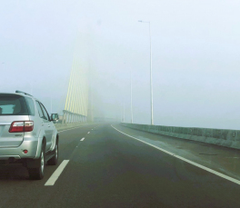 Notícia -  CCR ViaCosteira alerta os cuidados com nevoeiros na rodovia