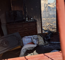 Notícia - Incêndio em residência causa uma morte em Araranguá
