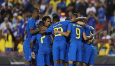 Notícia - Seleção goleia El Salvador: 5 a 0