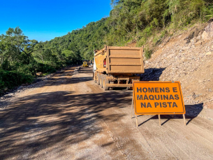 Notícia - Serra do Faxinal: trânsito será bloqueado para caminhões por 60 dias