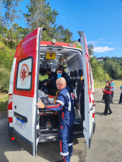 Notícia - Menina de 7 anos é atropelada em Lauro Muller