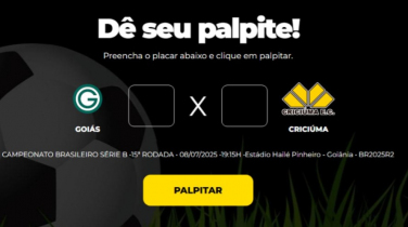 Notícia - Bolão Bistek: Dê seu palpite para Criciúma x Goiás