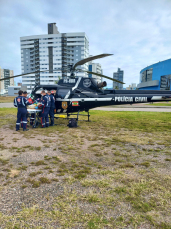 Notícia - Homem sofre queda de seis metros em Jaguaruna 