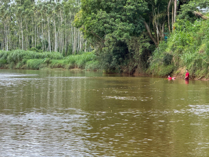 Notícia - Jovem desaparece no rio Mãe Luzia, em Forquilhinha