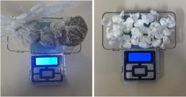 Notícia - Homem é preso com cocaína, maconha e mais de R$ 2 mil em espécie no bairro Renascer, em Criciúma