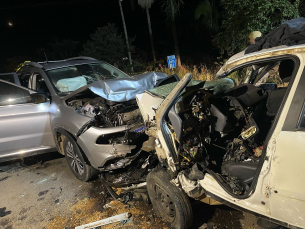 Notícia - Colisão frontal na SC-285 deixa um morto e três feridos