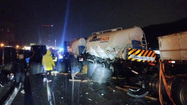 Notícia - Grave acidente bloqueia BR-101 em SC; pista é liberada após filas quilométricas 