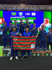 Notícia - Mampituba/FME Criciúma conquista quatro medalhas no Brasileiro de Karatê