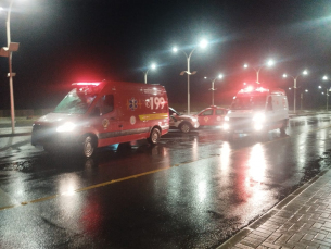 Notícia - Motociclista morre após cair na Beira-Mar, no Rincão