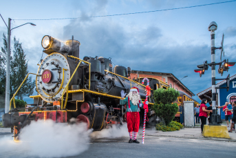 Notícia - Chegada do Expresso de Natal promete emoção Morro da Fumaça