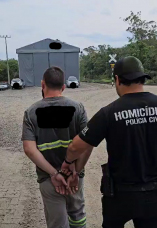 Notícia - Suspeito de assassinato brutal é preso em Criciúma