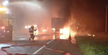 Notícia - Acidente na BR-101 deixa um morto e um ferido em Biguaçu