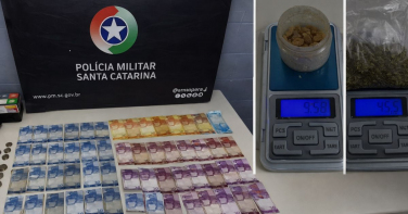 Notícia - Homem foge durante abordagem e acaba preso em Criciúma