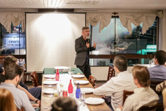 Notícia - Baldin Mello Day conecta lideranças da tecnologia e inovação em noite de conteúdo e networking em Criciúma