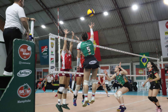 Notícia - Vôlei Mampi fica com o vice e garante vaga na fase final do Brasileiro Interclubes