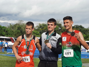 Notícia - Mampituba conquista bons resultados no Brasileiro de Atletismo Sub-16