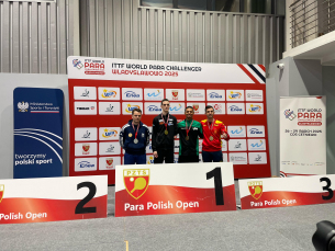 Notícia - Paratleta de Criciúma é bronze no Mundial de Tênis de Mesa