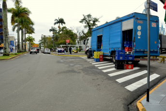 Notícia - Trechos de vias centrais são interditados para Festa do Colono em Siderópolis 