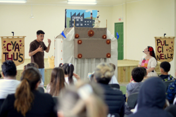 Notícia - Espetáculo de teatro gratuito será apresentado neste domingo (02) em Nova Veneza