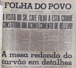 Notícia - O Heriberto Hülse e o vice-presidente no casarão