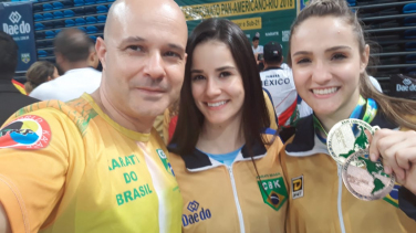 Notícia - Içarense é ouro no Pan de Karatê