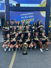 Notícia - FME Criciúma atinge pódio na Supercopa do Brasil de Handebol Feminino