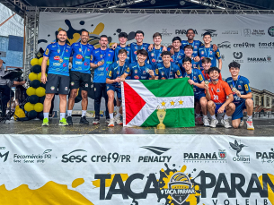 Notícia - Vôlei de Forquilhinha é campeão da Série Bronze da Taça Paraná