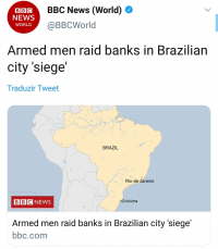 Notícia - Ataques em Criciúma na pauta da BBC