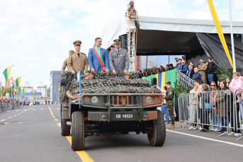 Notícia - Criciúma celebra 7 de Setembro com desfile cívico especial pelos 100 anos da cidade