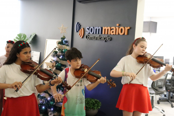 Notícia - Coral do Bairro da Juventude leva a magia do Natal para a Som Maior