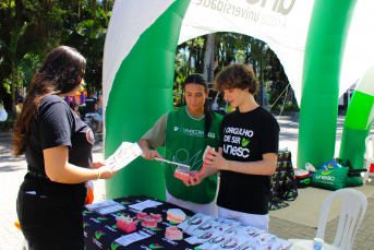 Notícia - Unesc celebra o Dia da Extensão com ações que seguem ao longo do mês