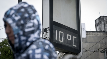 Notícia - Temperaturas caem em Criciúma e frio deve continuar nos próximos dias