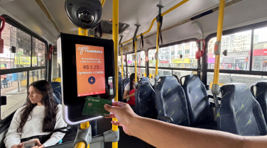Notícia - Crédito e débito no ônibus: Criciúma libera nova forma de pagar a passagem nesta semana