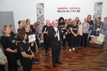 Notícia - A solidariedade viaja de Criciúma a Guiné-Bissau