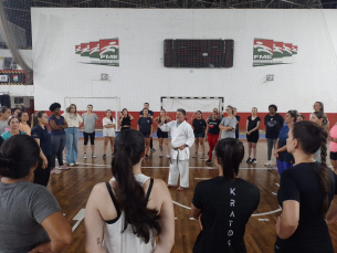 Notícia - Segunda turma do curso de defesa pessoal para mulher inicia nesta terça-feira (6)