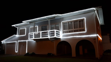 Notícia - A comunidade que ilumina o Natal