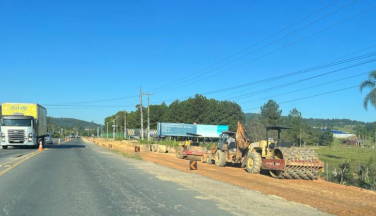 Notícia - Obras na SC-108 são retomadas nesta sexta-feira  (ÁUDIO)